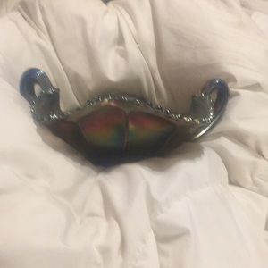 Fenton carnival Persian medallion cobalt blue